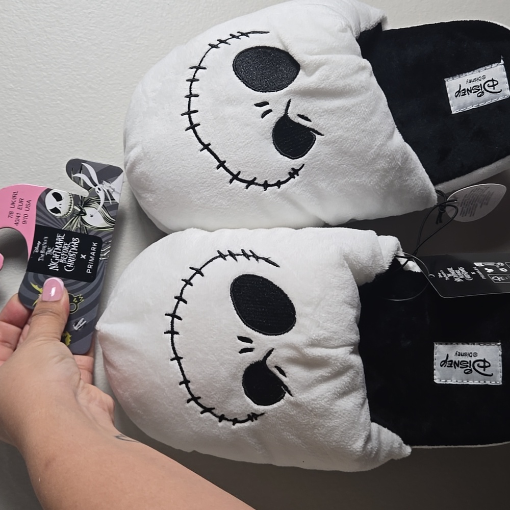 Disney Nightmare Before Christmas Slippers JACK